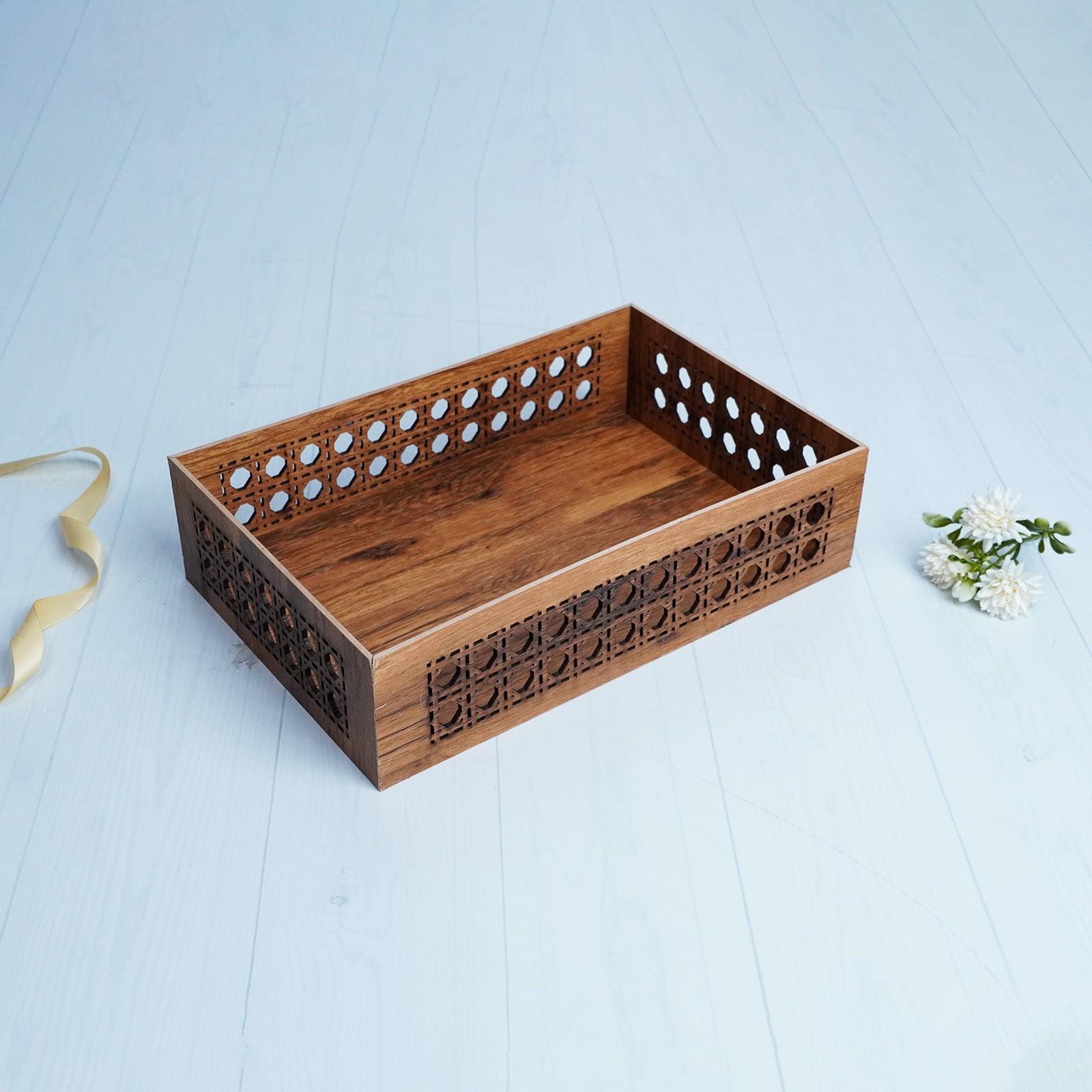 Wooden Gift Tray Box