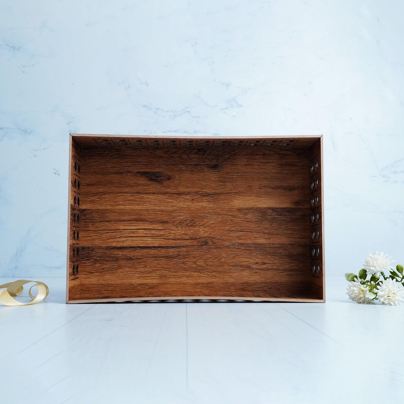 Wooden Gift Tray Box