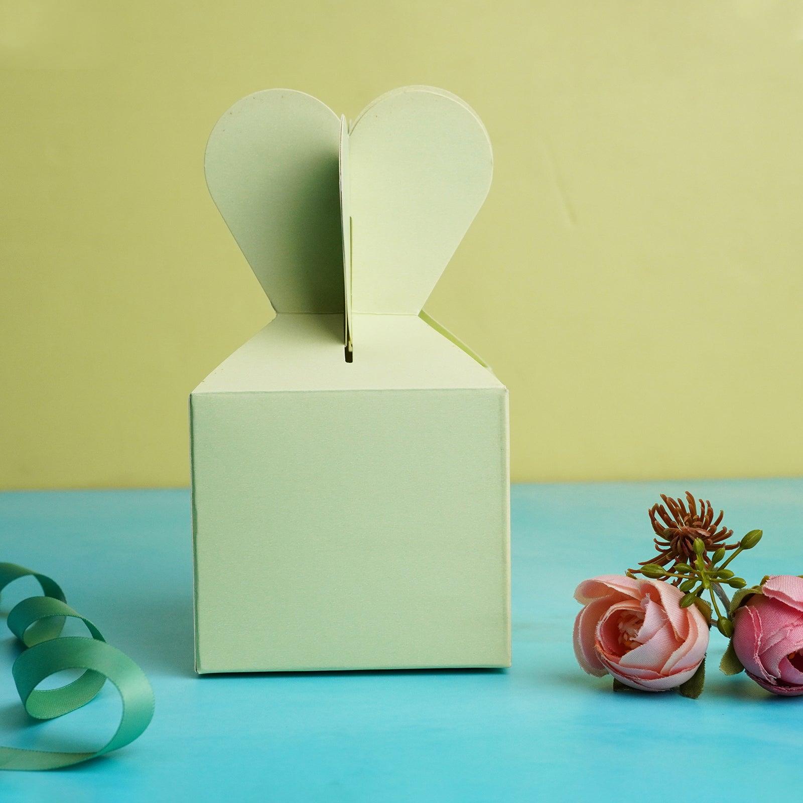 Light Green Heart Gift Box