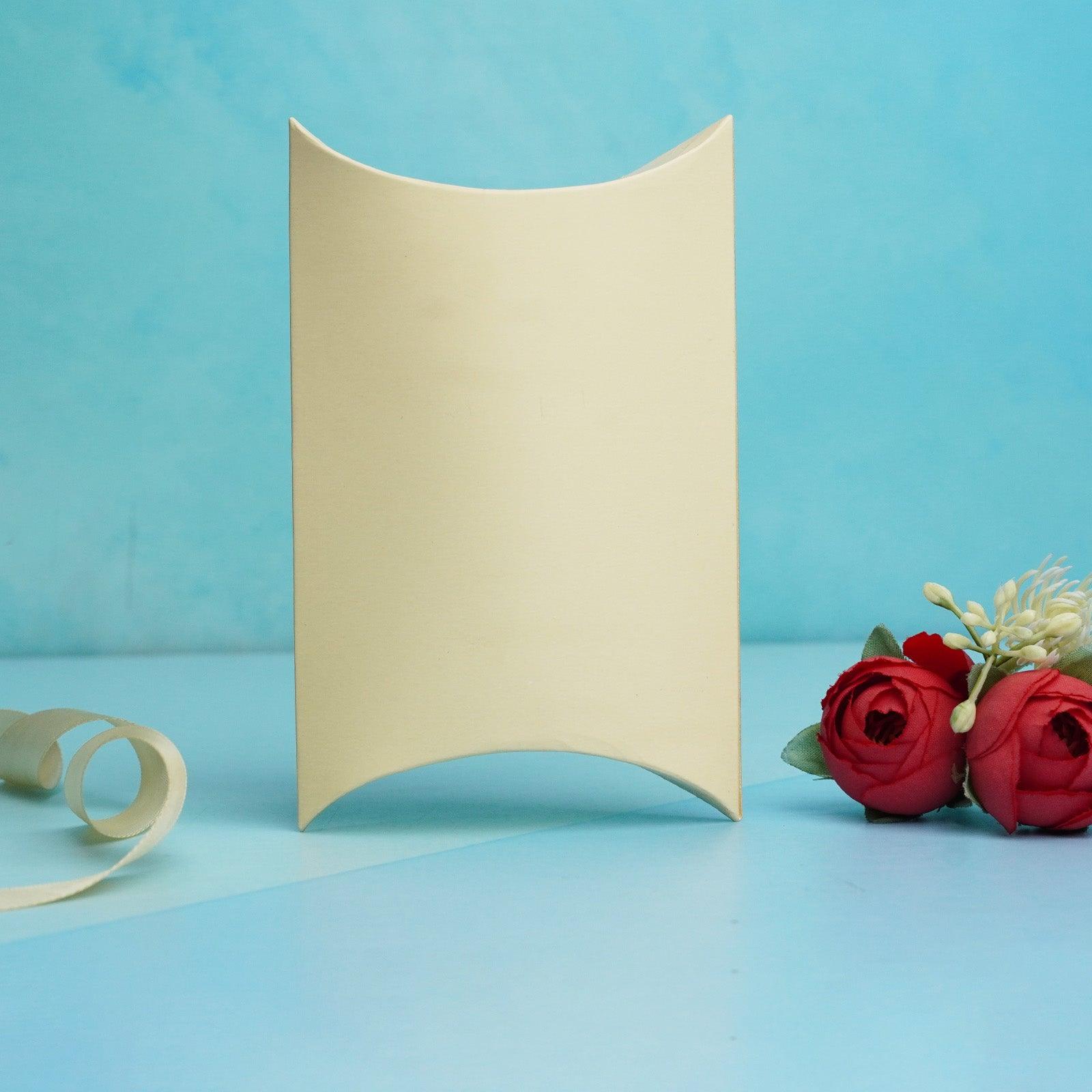 Light Cream Pillow Box