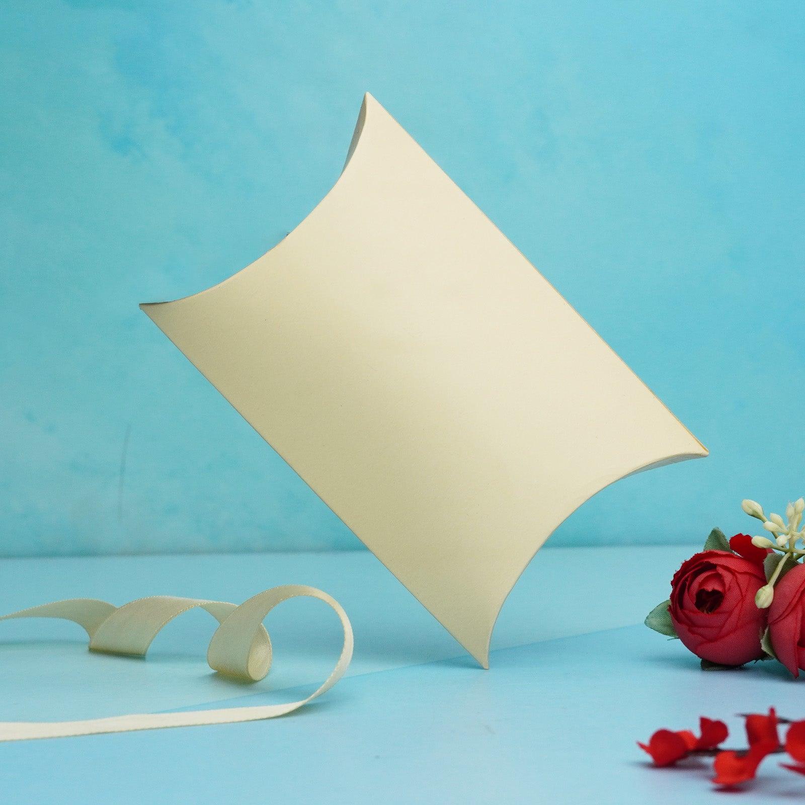 Light Cream Pillow Box