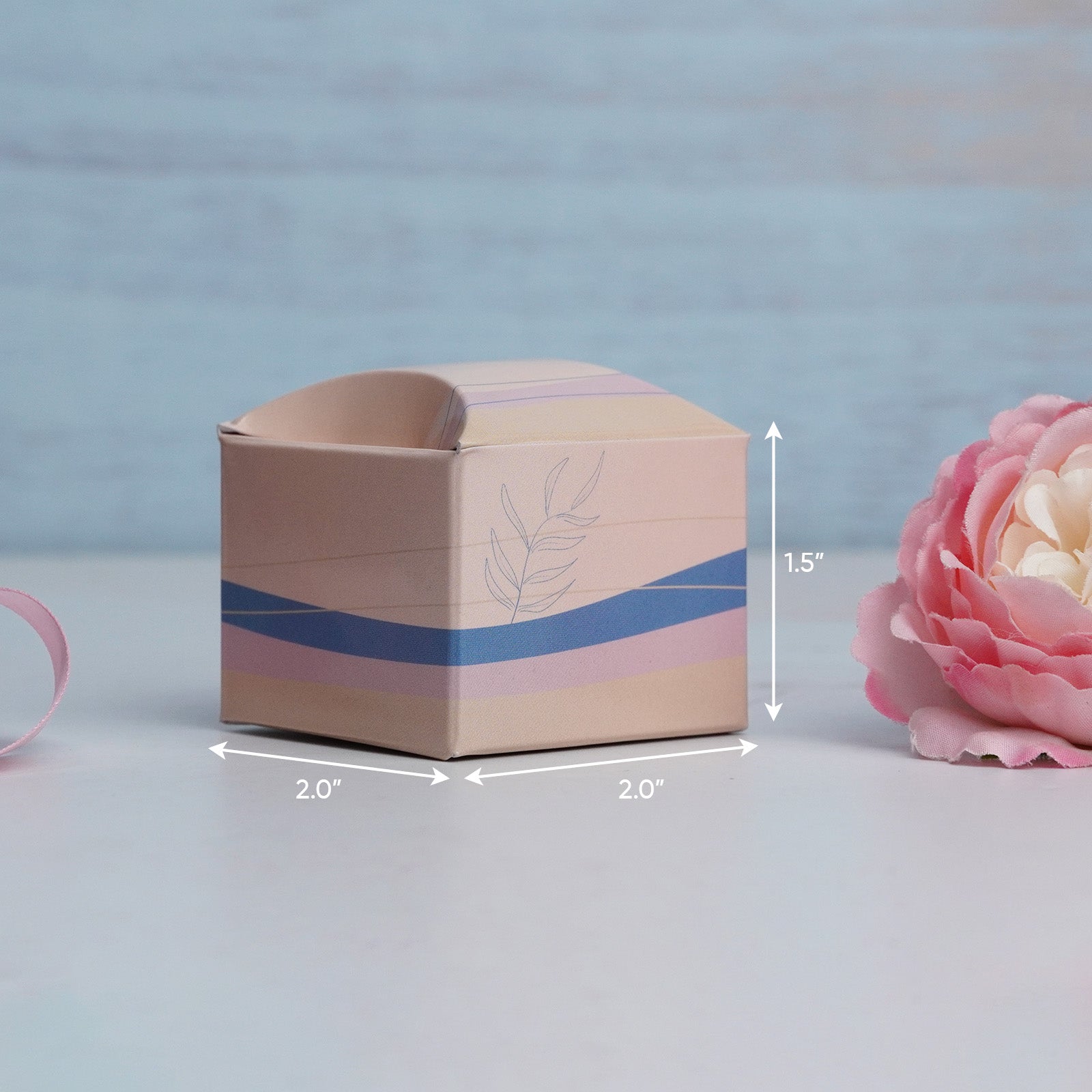 Pastel Wave Small Chocolate Gift Box