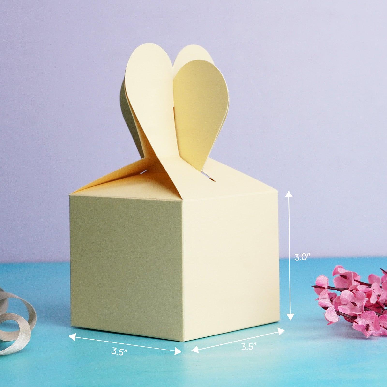 Yellow Heart Gift Box