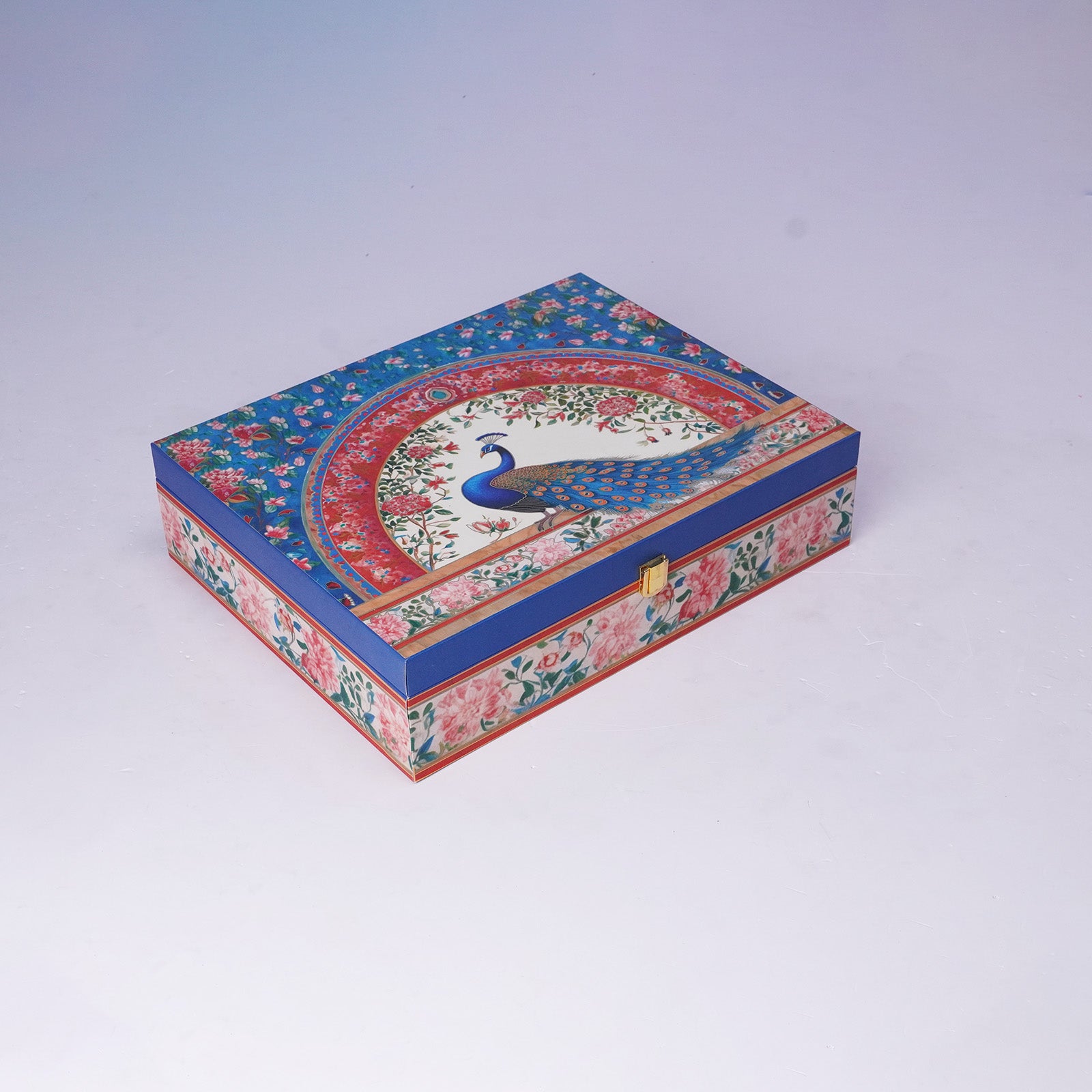 Peacock Dry Fruit & Chocolate Gift Box