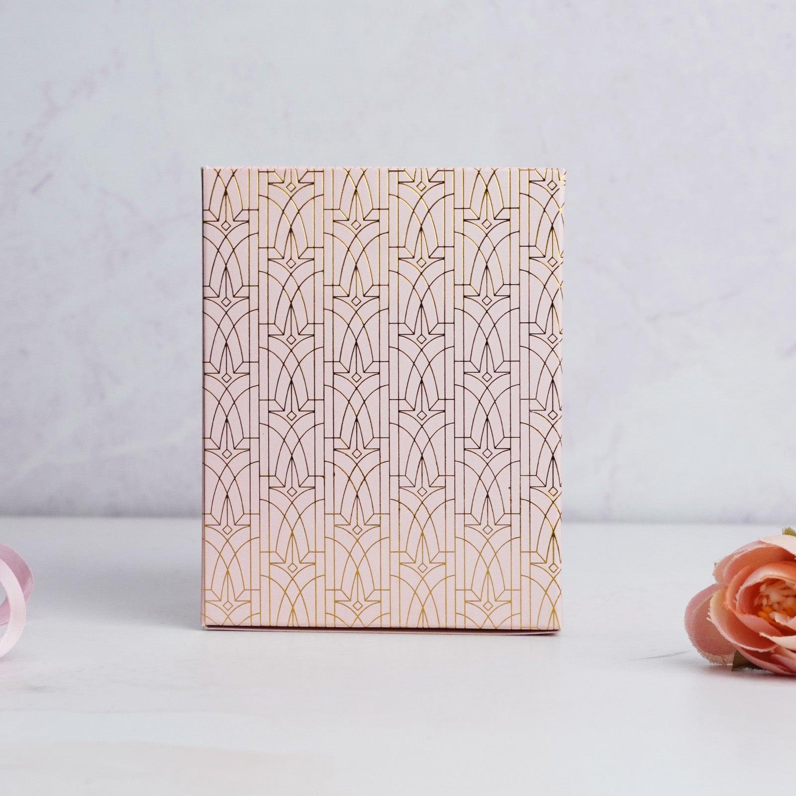 Pink Pattern  Single Pastry Box