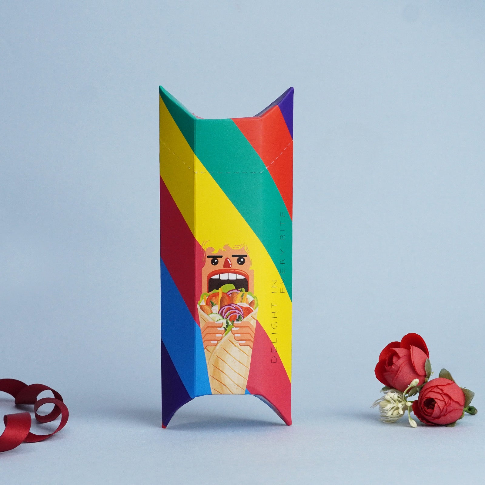 Rainbow-Themed Wrap Box