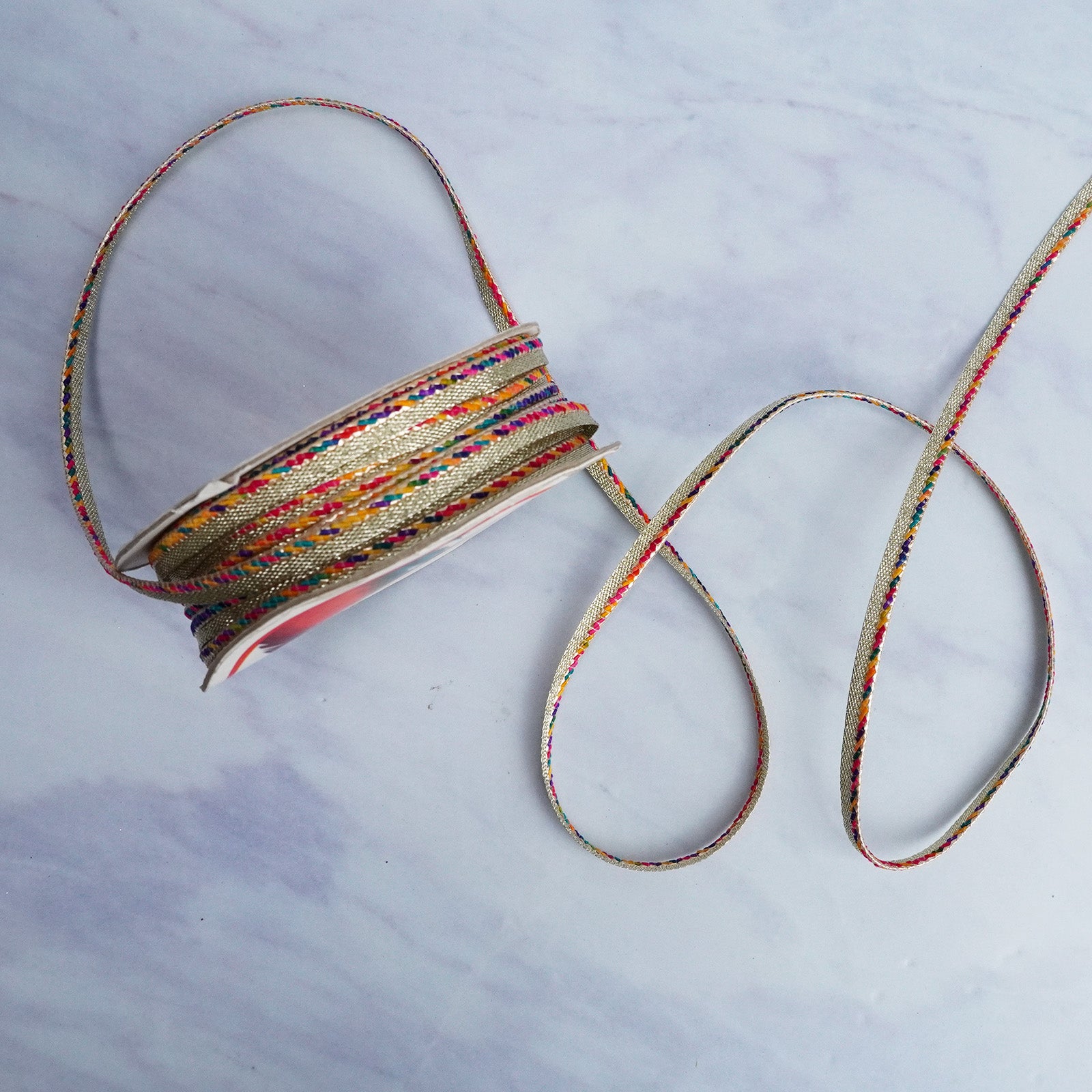 Rainbow Twirl Decorative Ribbon