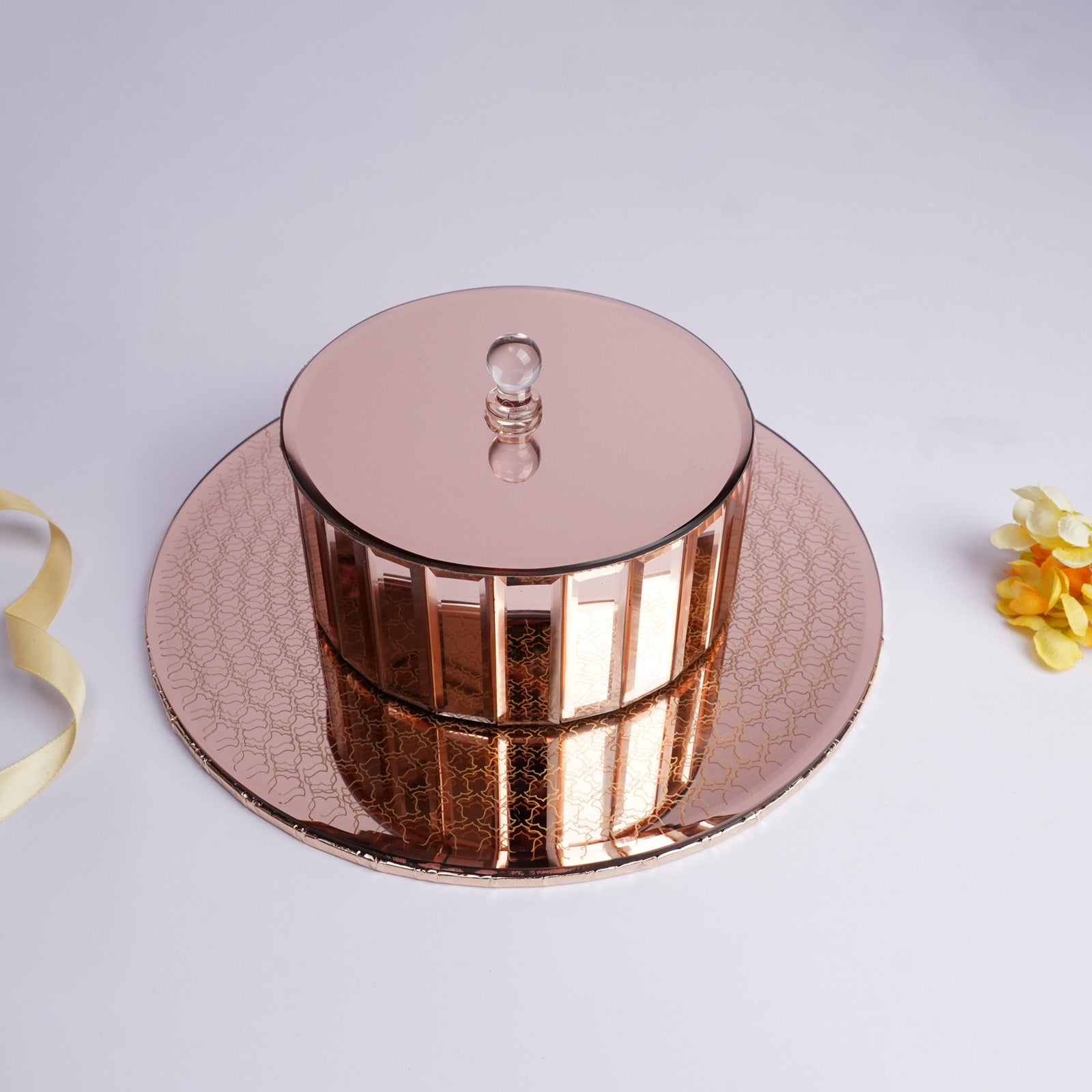 Rose Gold Radiance Round Set Gift Box