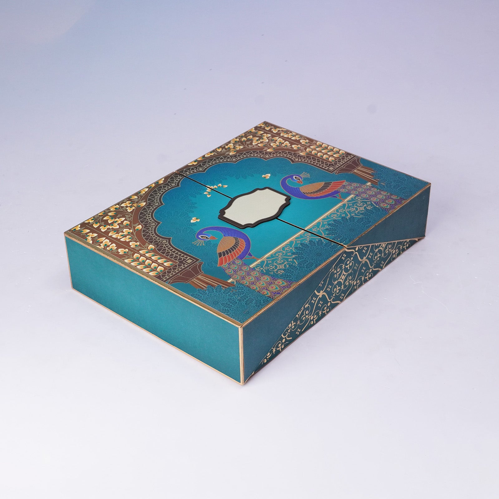 Royal Peacock 4 Jar Dry Fruit Box