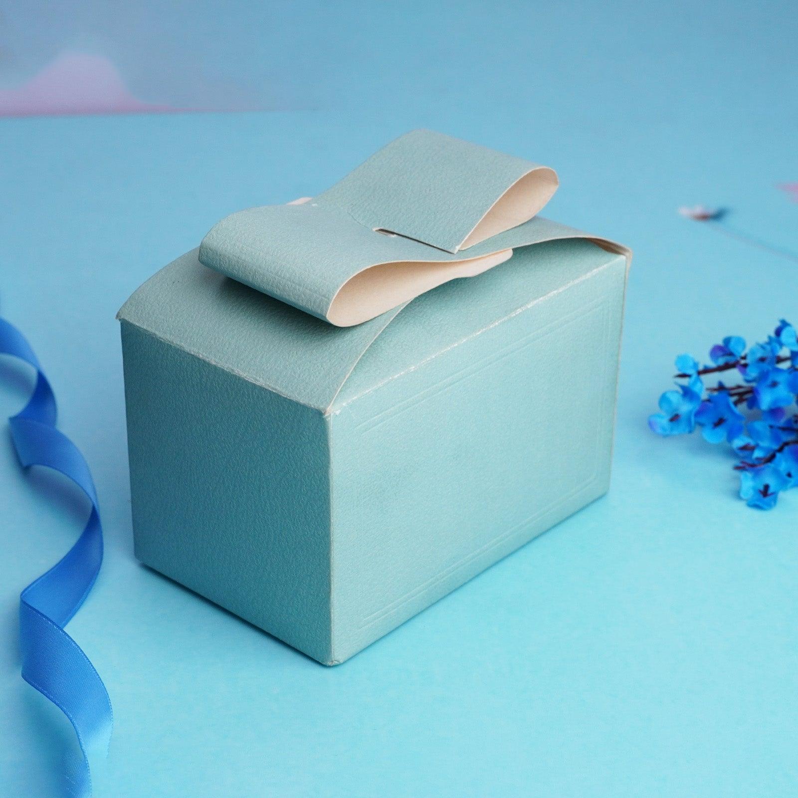 Sea Blue Ribbon Gift Boxes