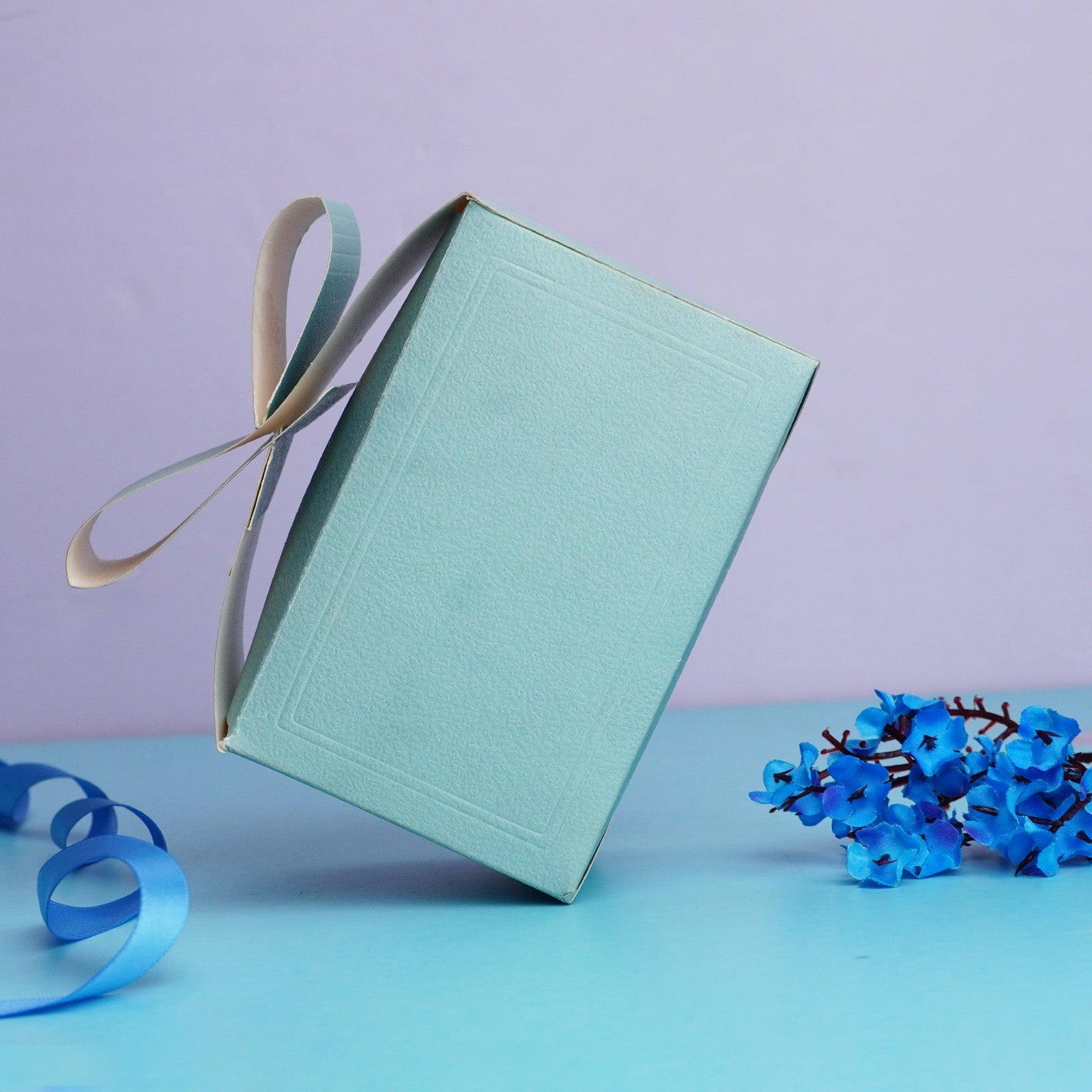 Sea Blue Ribbon Gift Boxes