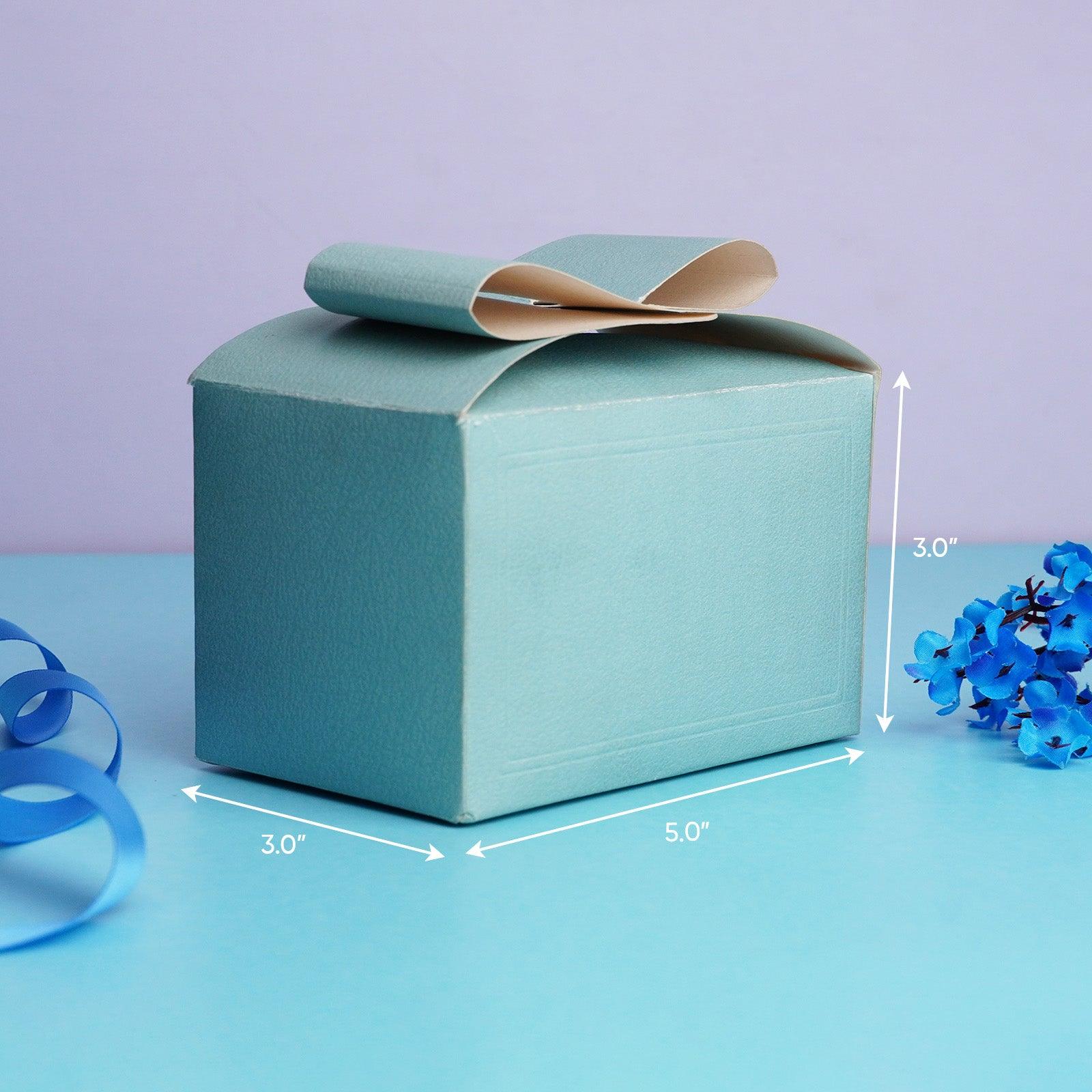 Sea Blue Ribbon Gift Boxes