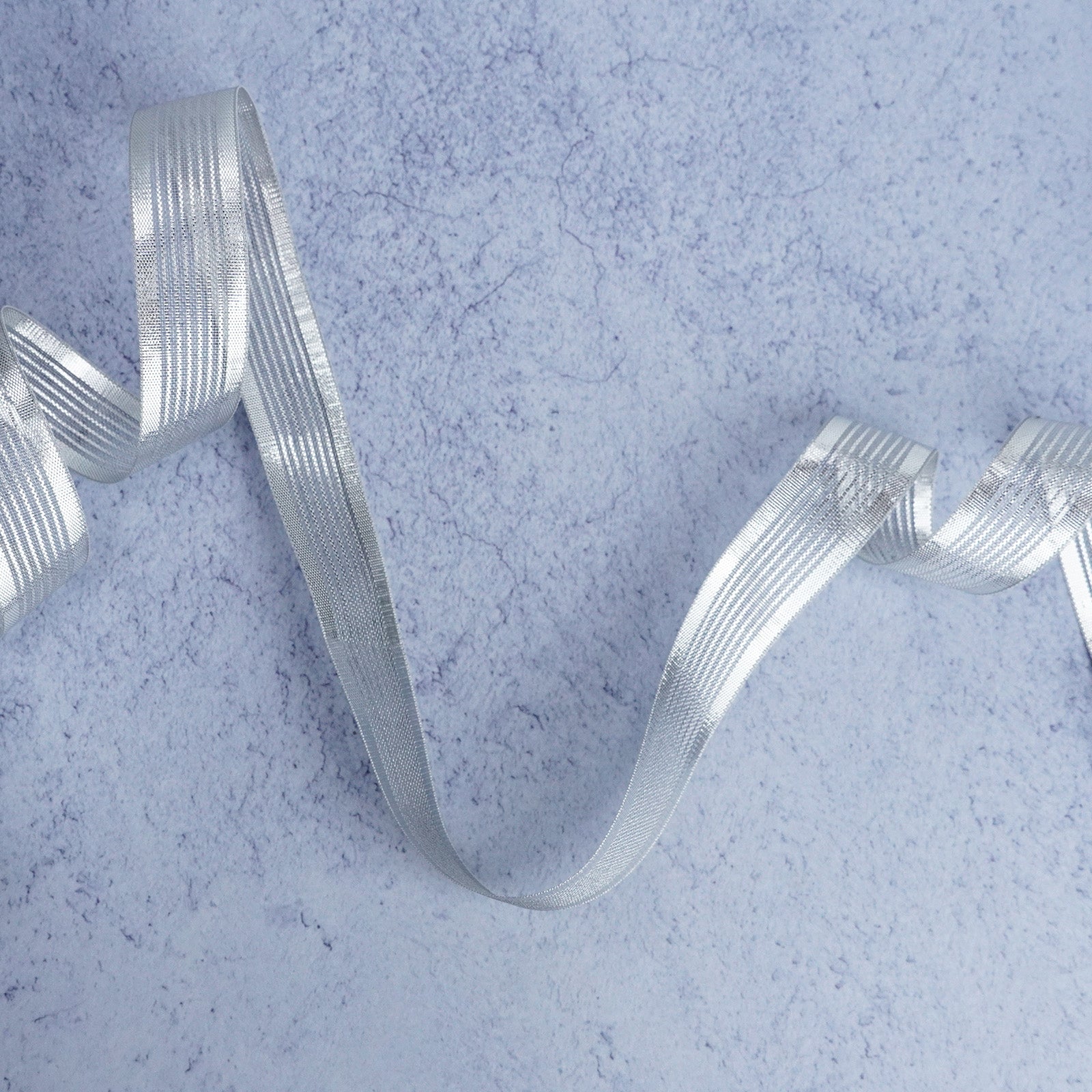 Shimmering Silver Gift Ribbon