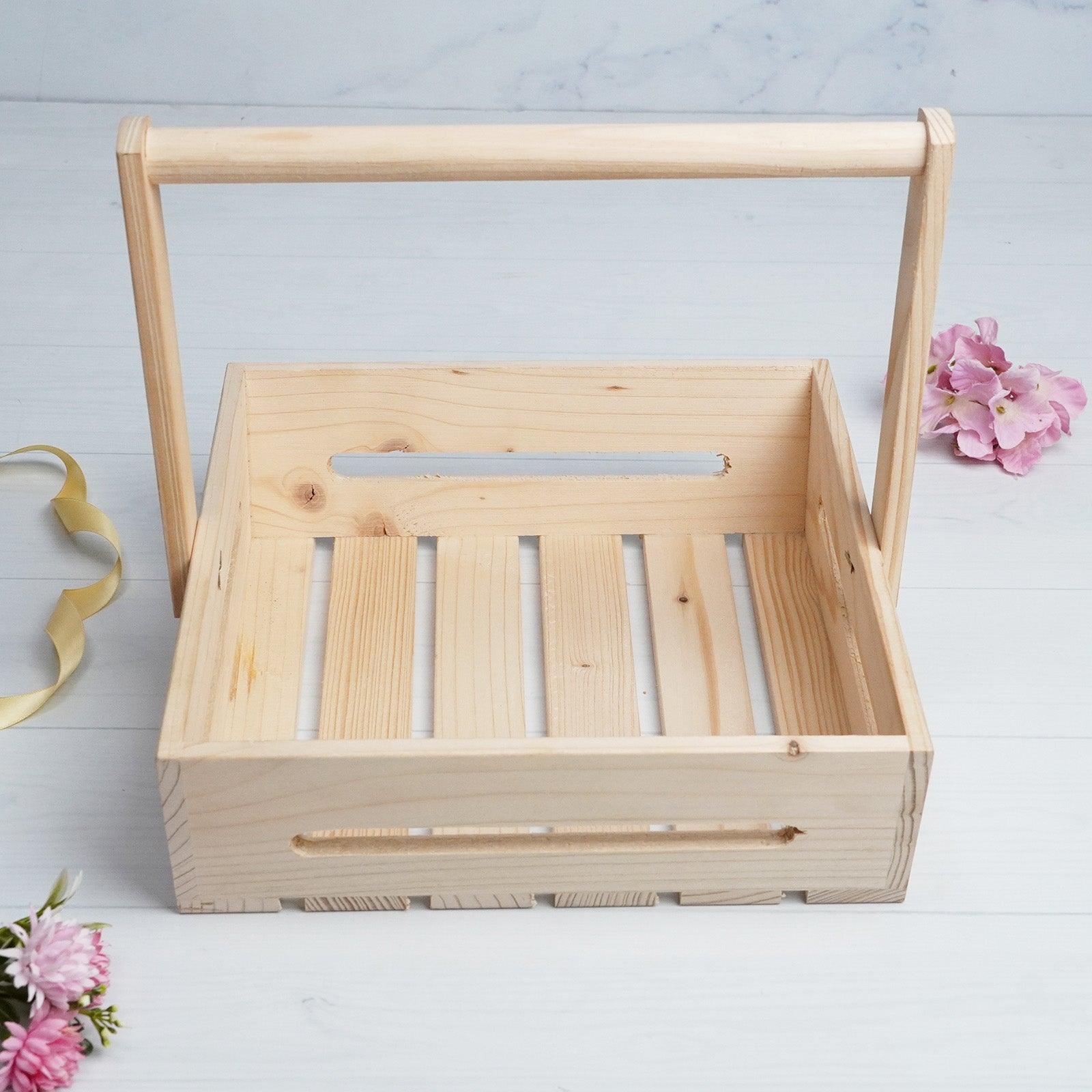 Square Handle Gift Tray