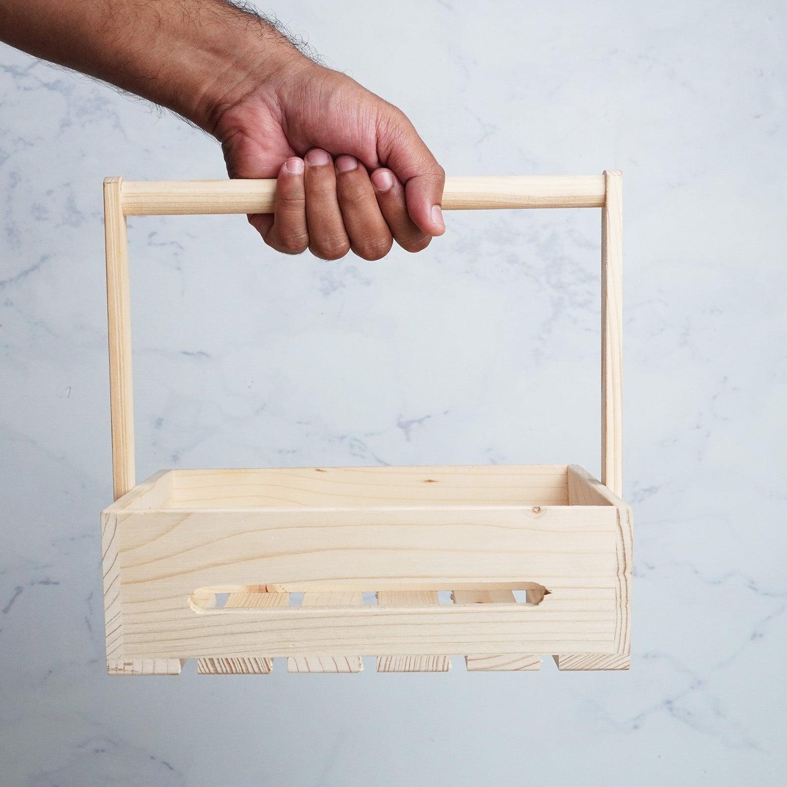 Square Handle Gift Tray