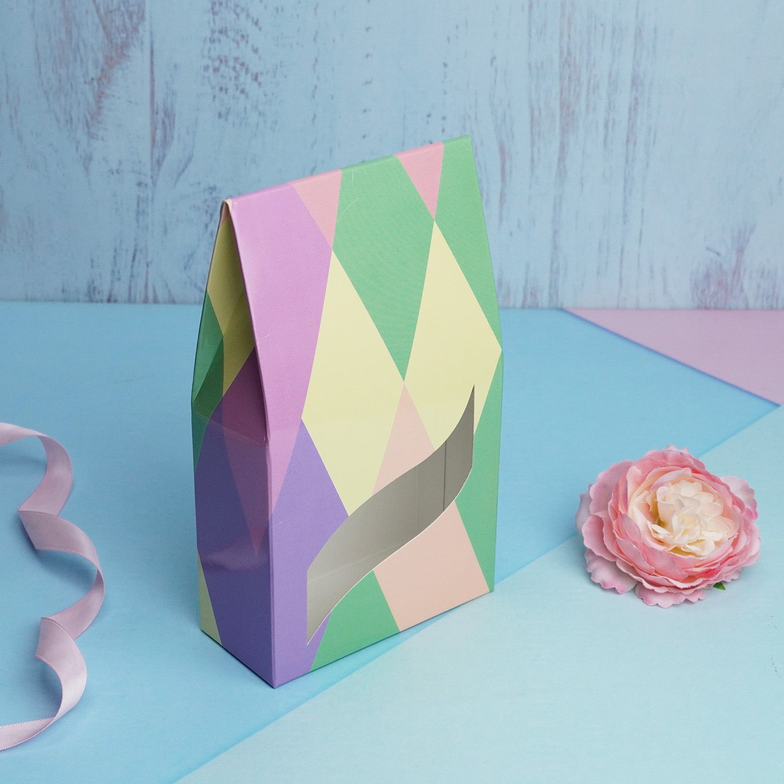 Pastel Standup Pouch Cookies Box