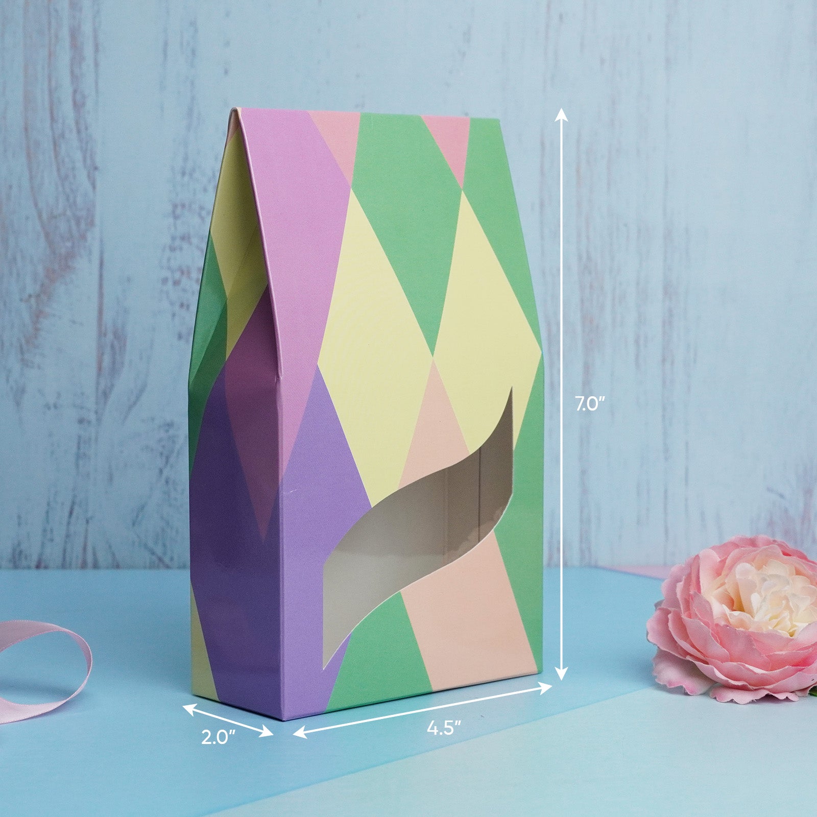 Pastel Standup Pouch Cookies Box