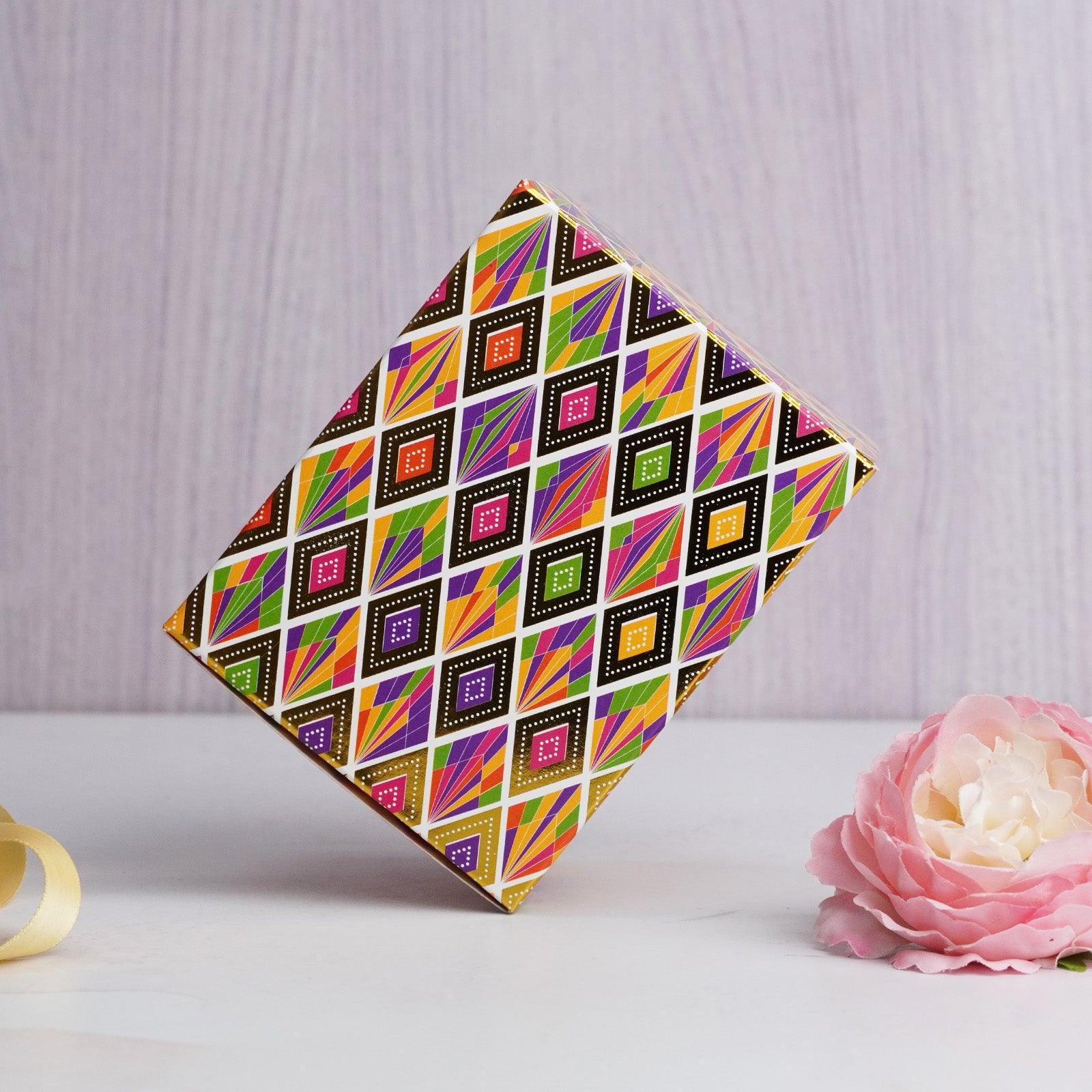 Vibrant Diamond Single Pastry Box