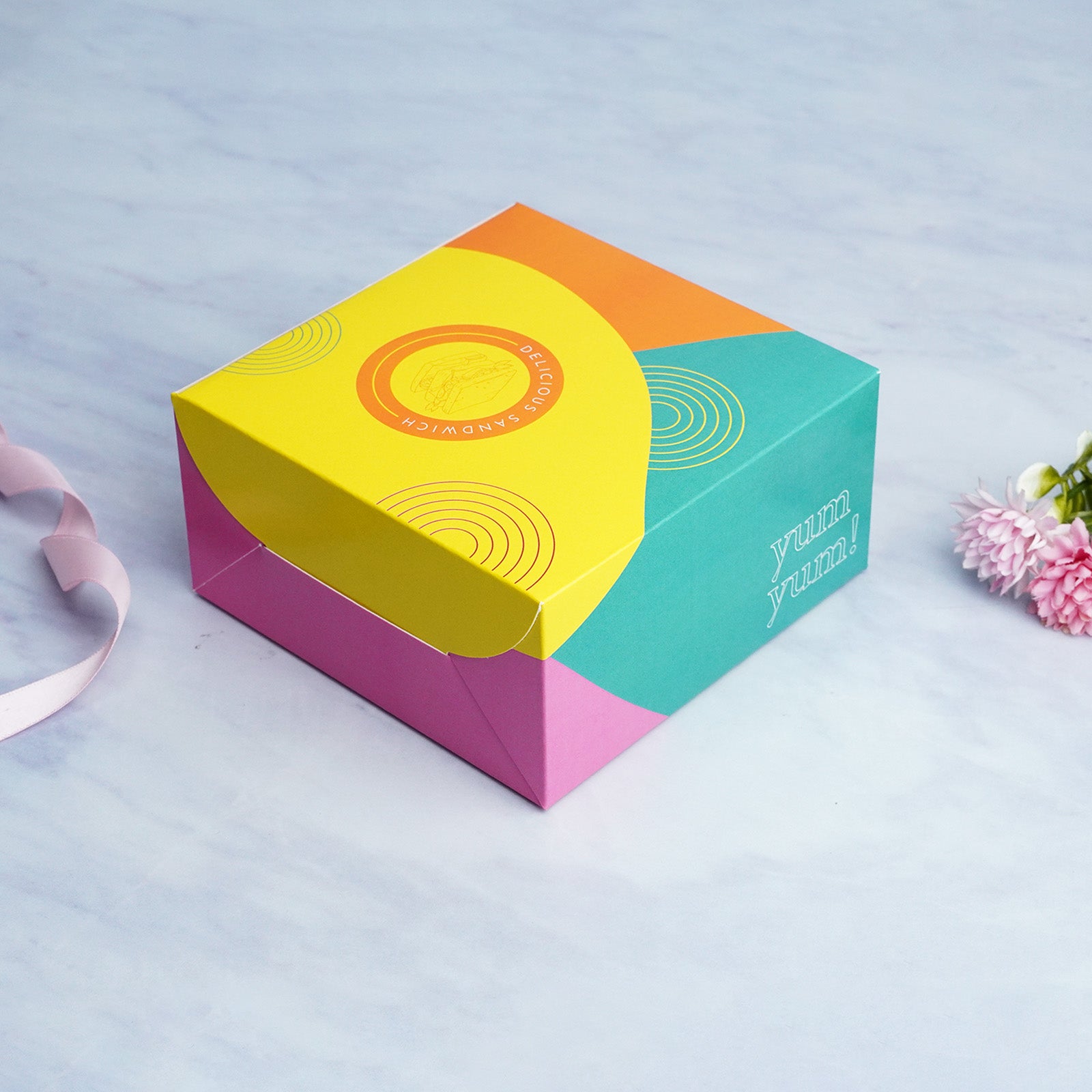 Vibrant  Sandwich Box