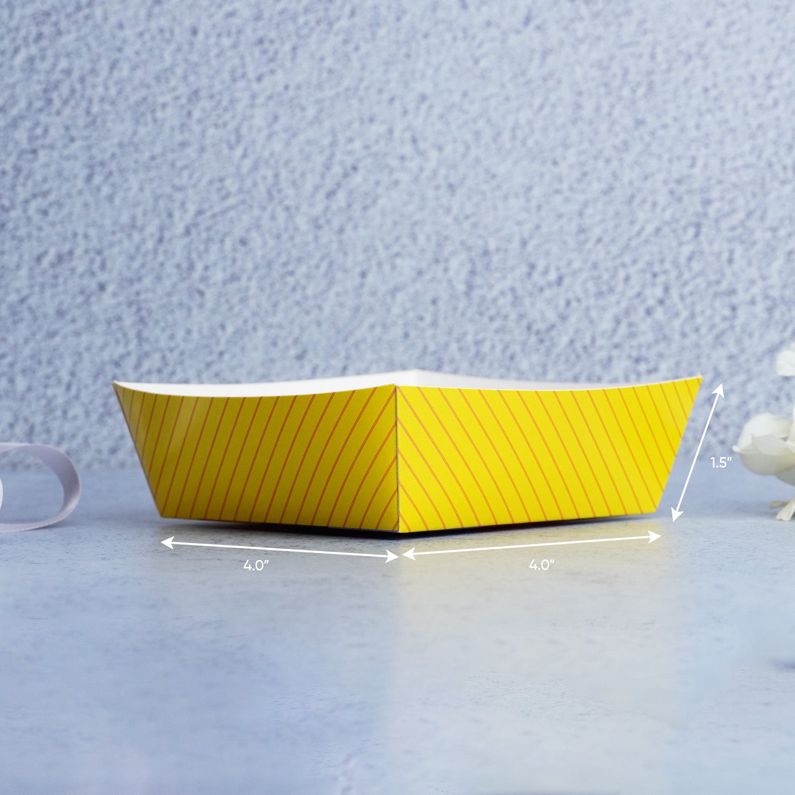 Yellow Delight Boat Tray Box