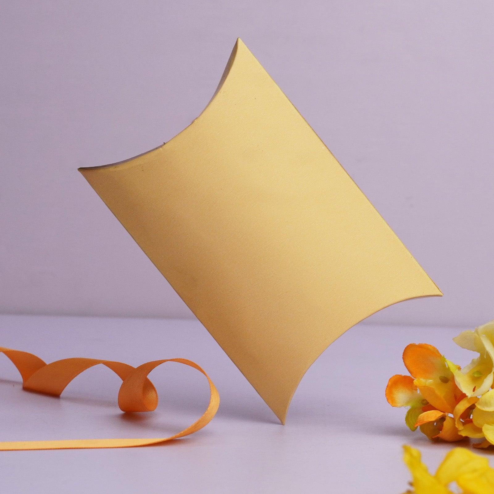 Yellow Pillow Box